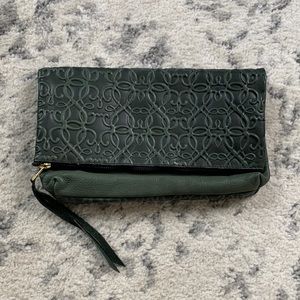 Alex and Ani Leather Clutch